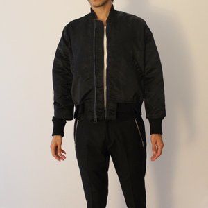 Longjourney Men’s Nylon Bomber Jacket